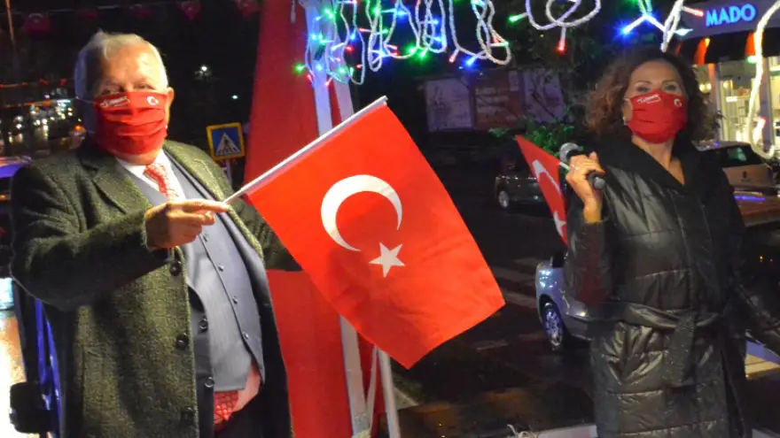 Kdz. Ereğli Cumhuriyet Bayramında tek ses tek yürek 