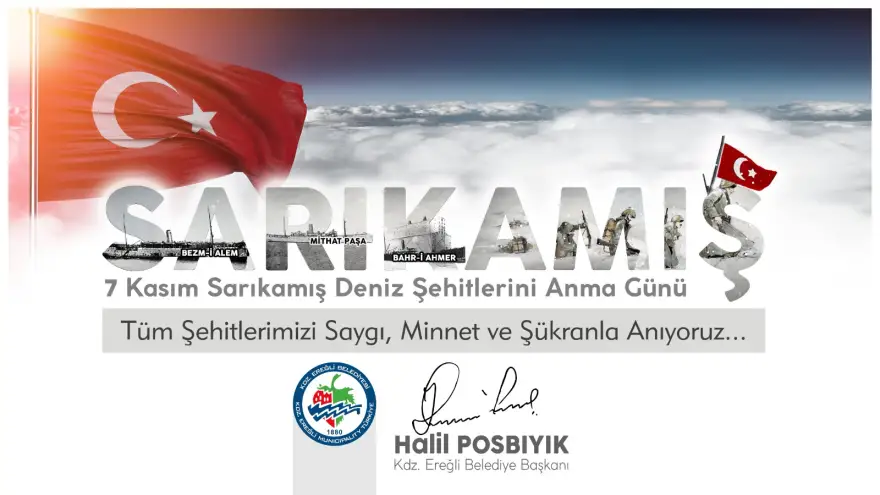 Tüm şehitlerimizi saygı, minnet ve şükranla anıyoruz