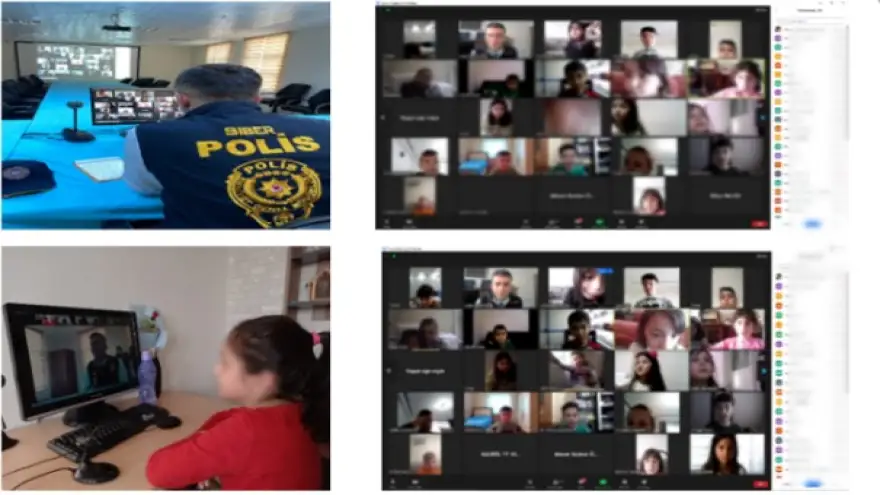 Öğrencilere güvenli internet kullanımı becerileri anlatıldı