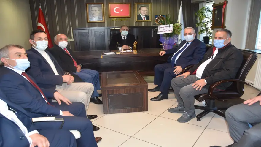 Bozkurt, kooperatif yöneticileri ile muhtarları ağırladı