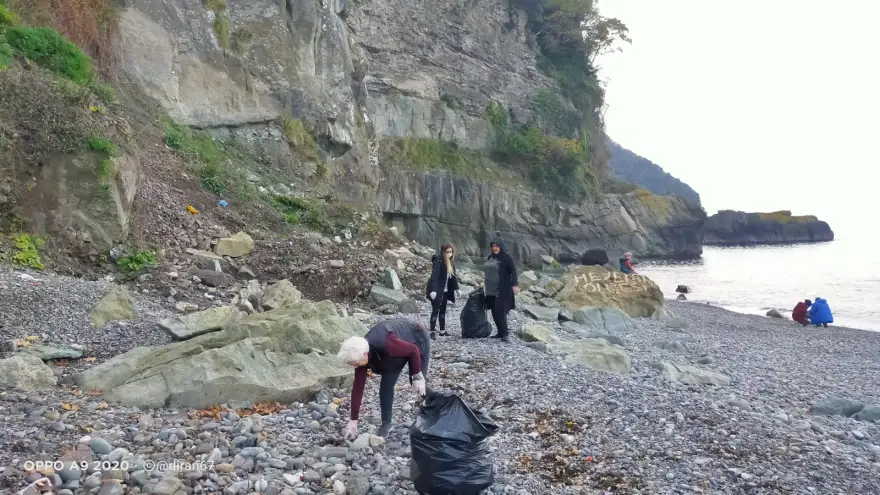 Deva Partisinden doğa'ya saygı etkinliği