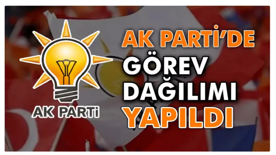 AK Parti Kdz.Ereğli İlçe Başkanlığında Görev Dağılımı Gerçekleştirildi