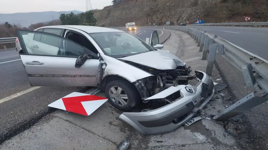 Zonguldak İl Milli Eğitim Şube Müdürü  Yılmaz kaza geçirdi...