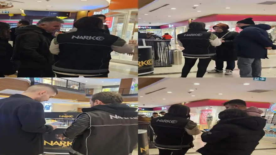 Narko ekipleri Ereğli'de vatandaşları bilgilendirdi