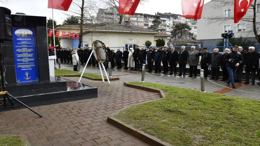 Alemdar Gemisi'nin intikali 103. yılında tören düzenlendi