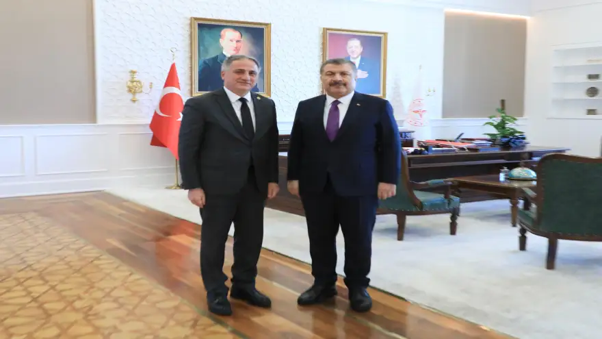 Saffet Bozkurt, Bakanlıklara ziyarette bulundu...