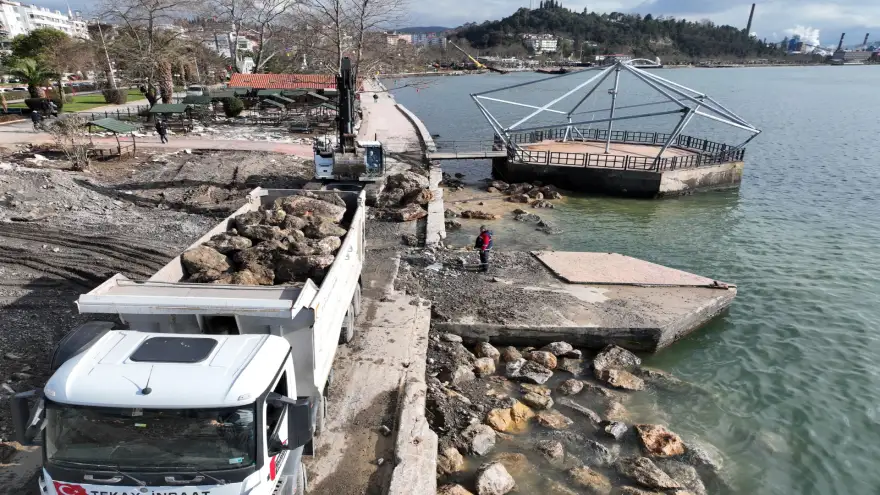 Kdz. Ereğli sahili, ilmek ilmek yeniden örülüyor