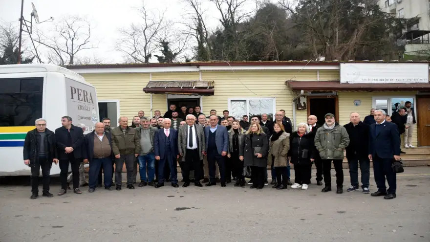 Başkan Posbıyık, Muhtarlar, Halk Otobüsü Ve Taksi Şoförlerini Ziyaret Etti