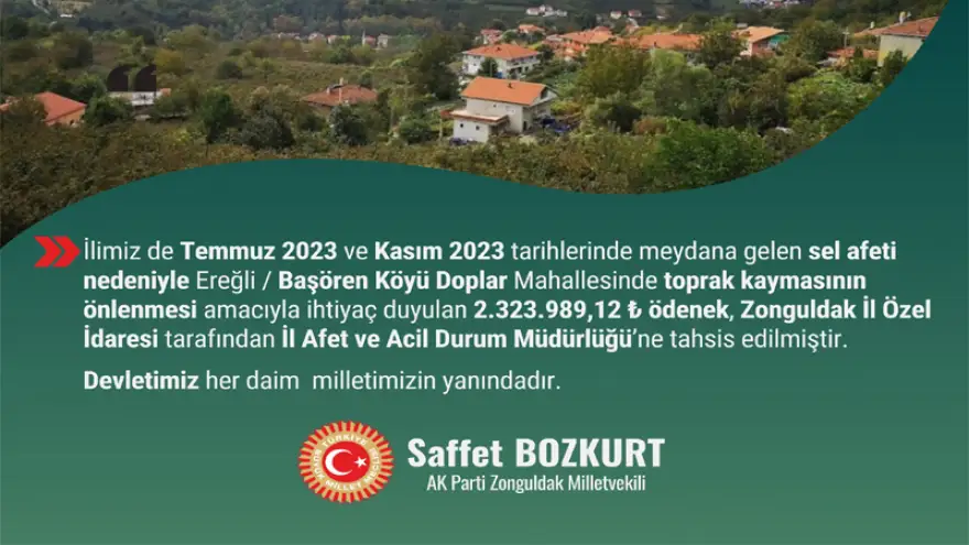 Bozkurt, Devletimiz her daim  milletimizin yanındadır.