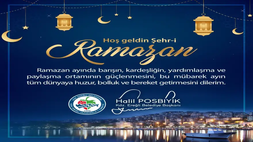 Hayırlı Ramazanlar...