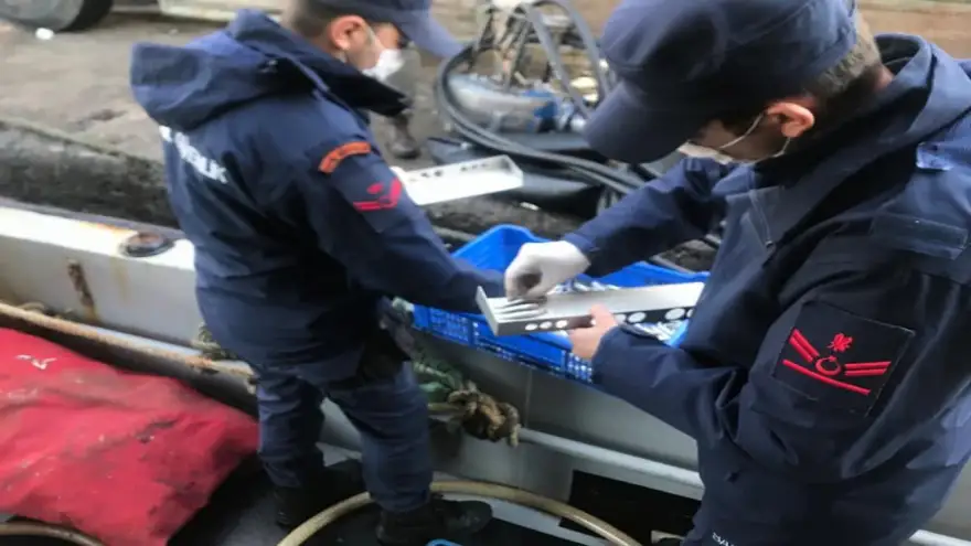 22 ton hamsiye el konuldu...