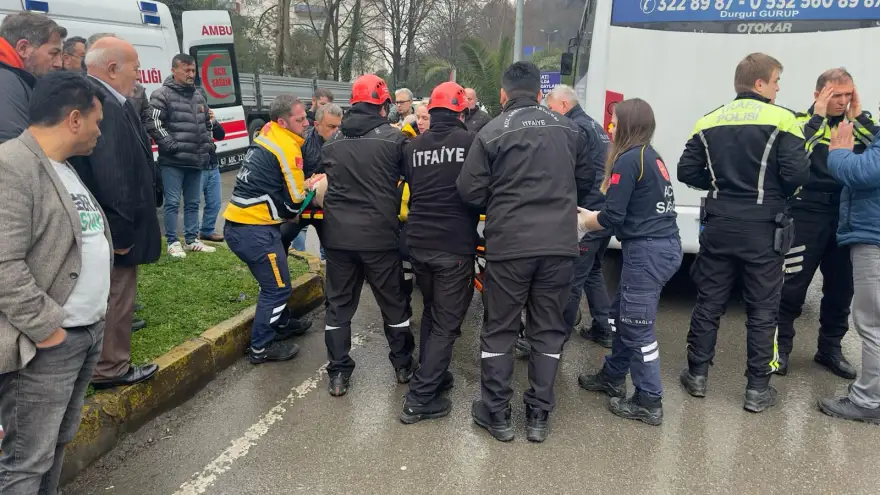 Trafik Kazası: 1 Yaralı