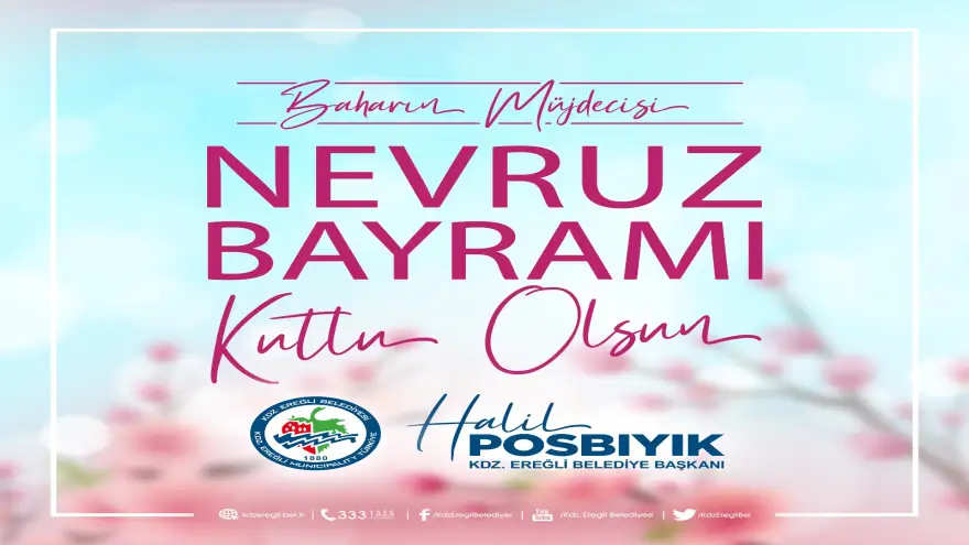 Baharın Müjdecisi Nevruz Bayramı Kutlu Olsun...