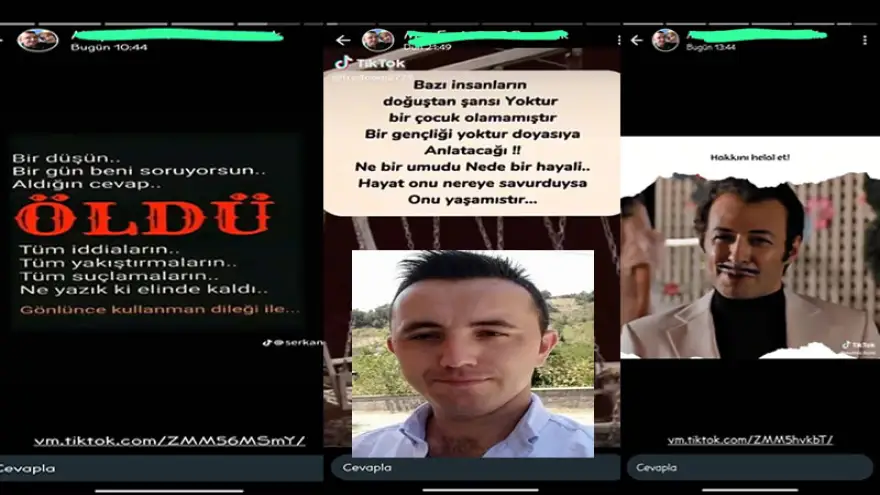 Paylaşımlarında hayatına son vereceğinin mesajını vermiş...