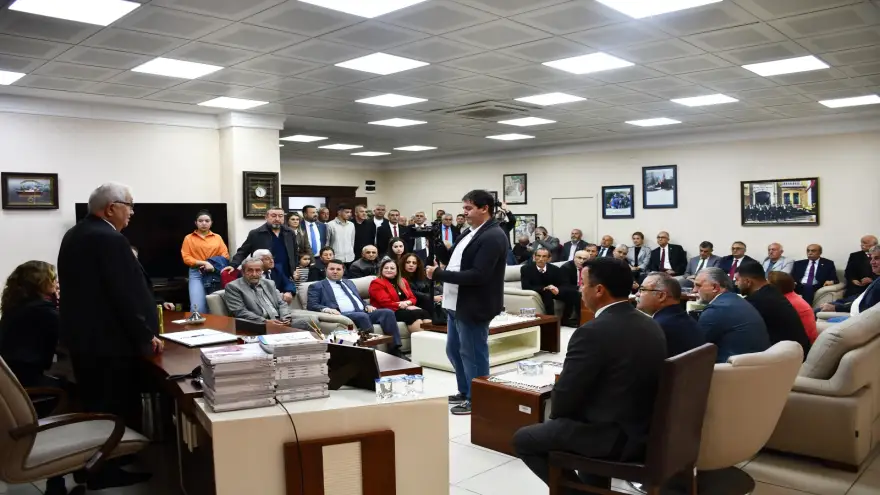 Kdz. Ereğli Belediyesi’nde bayramlaşmaya yoğun ilgi