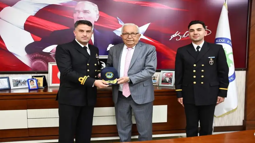 KOMUTANLAR, BAŞKAN POSBIYIK’I ZİYARET ETTİ