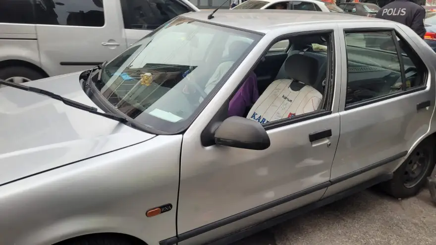 Polisi arada, kendisini ihbar etti..