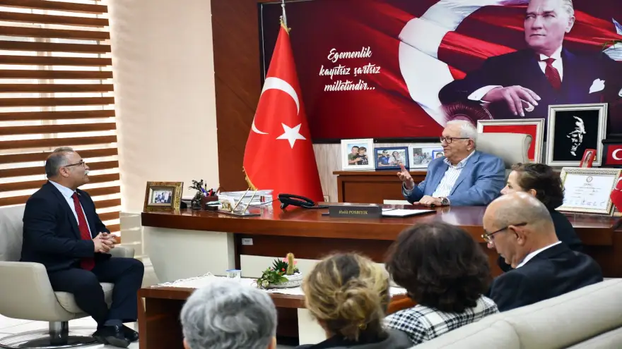 CHP Yönetimi, Başkan Posbıyık’a Hayırlı Olsun Ziyaretinde Bulundu...