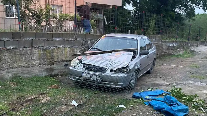 Baygınlık geçirdi, patpata çarparak durabildi.