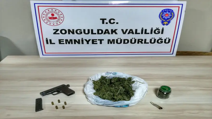 Narkotim, silah ve uyuşturucu madde ele geçirdi