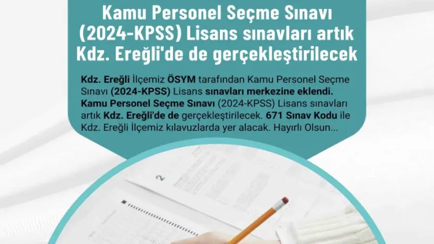 Sınav için Zonguldak’a gitmeye son...