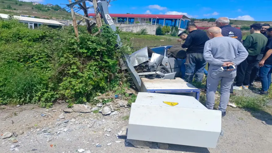 Trafik kazası, 1 Ağır yaralı