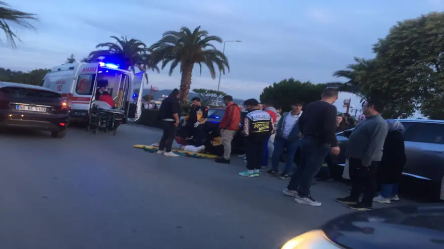 Trafik Kazası: 3 Yaralı