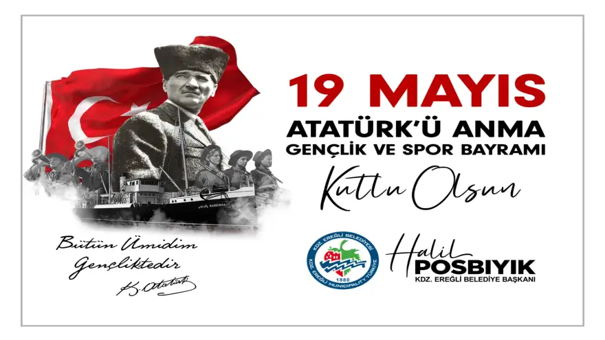 19 Mayıs Atatürk'ü Anma Gençlik ve Spor Bayramı Kutlu Olsun...