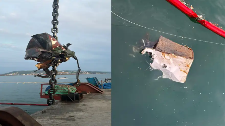 Dalgıçlar inceleme yaptı, herhangi bir cenaze emaresine rastlanmadı...