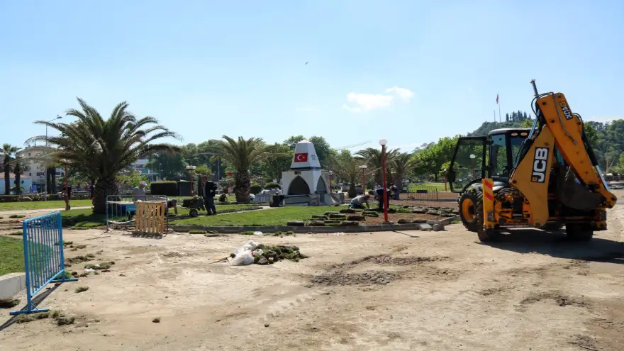 Kdz. Ereğli Belediyesi, sahil ve plajda çalışmalarını sürdürüyor...