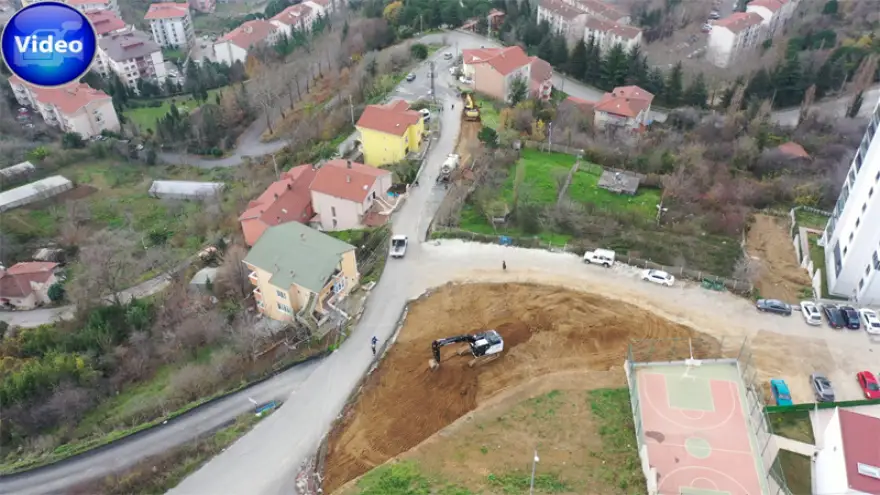 Sarıkorkmaz!da yeni yol çalışmaları başladı