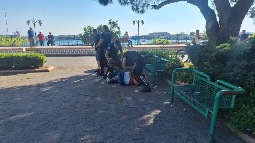 Eregli'de, taciz iddiasına Polis müdahale etti..