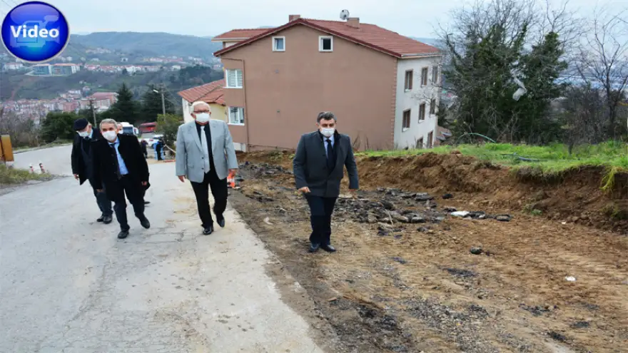 Posbıyık, alternatif yol çalışmalarını inceledi