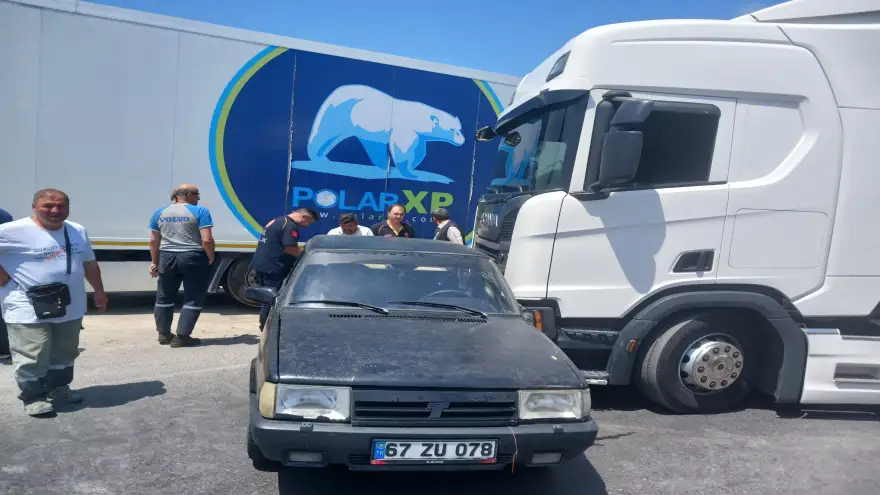 Trafik kazası: 2 Yaralı