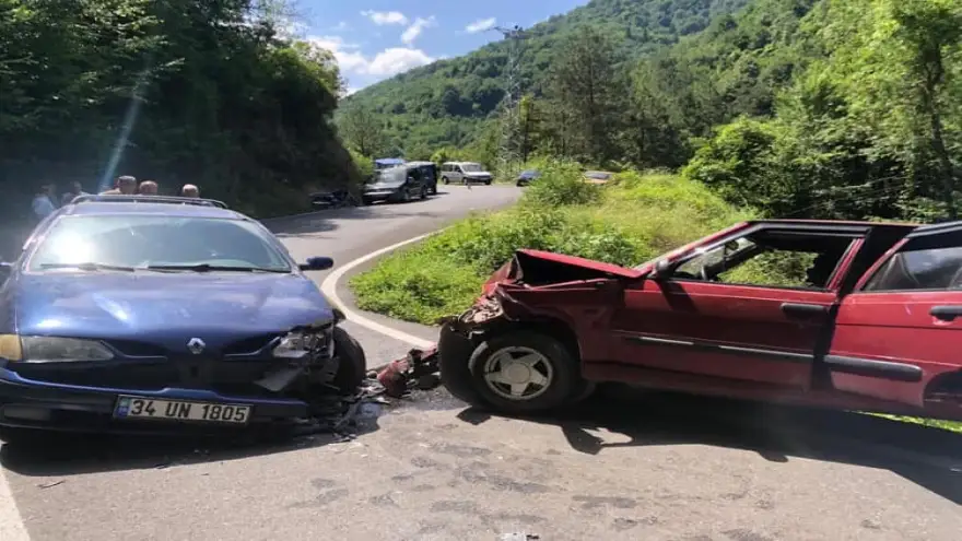 Trafik Kazası: 5 Yaralı