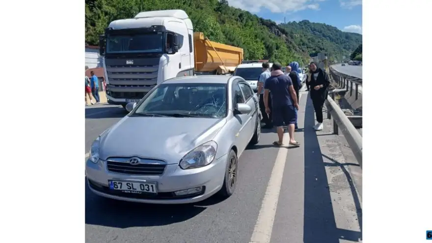 Karşıya geçmek istedi  ağır yaralandı...