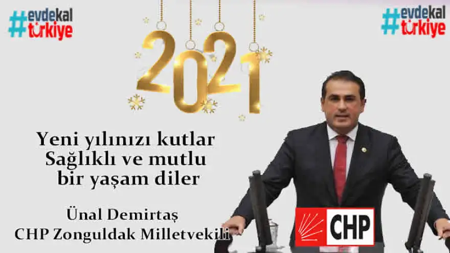 Demirtaş, yeni yılınızı kutlar, sağlıklı ve mutlu bir yaşam diler