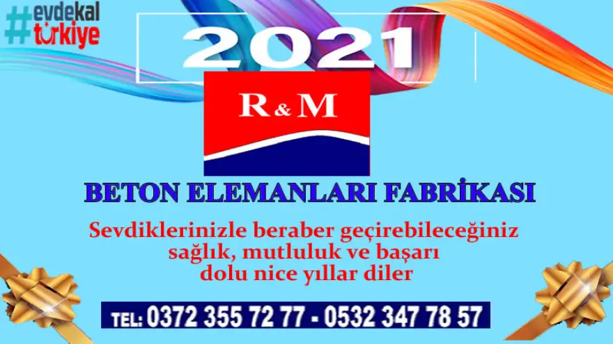 Yeni yılınızı kutlar, sağlıklı ve mutlu bir yaşam diler