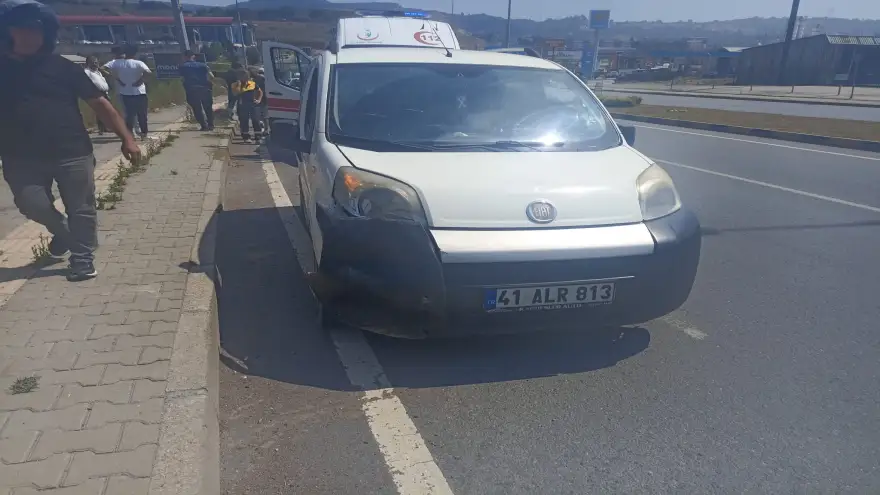 Trafik kazası: 2 Yaralı