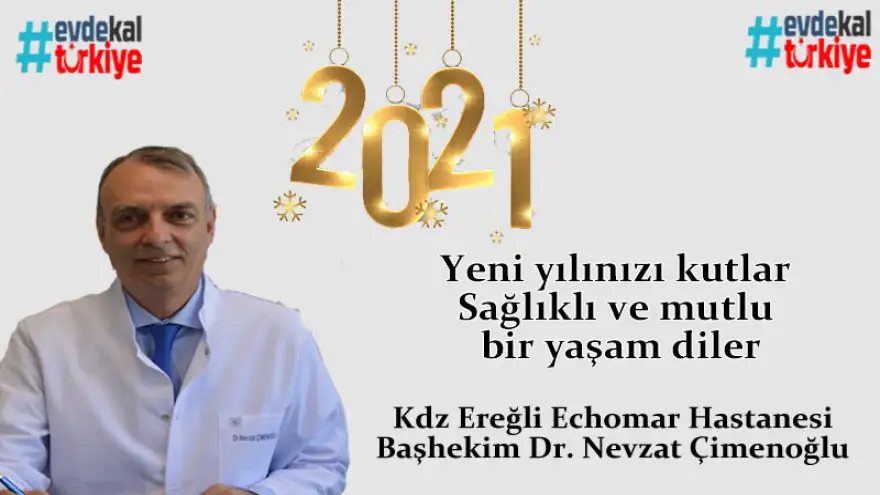 Çimenoğlu, yeni yılınızı kutlar, sağlıklı ve mutlu bir yaşam diler