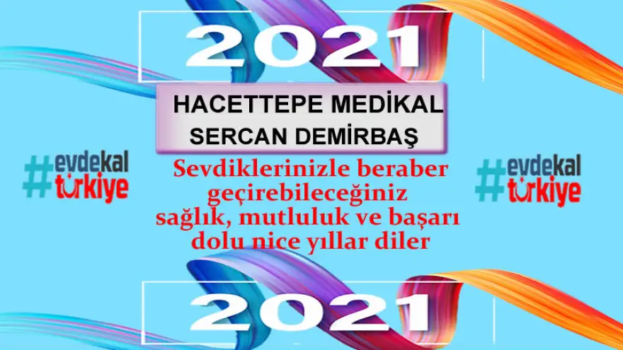 Yeni yılınızı kutlar, sağlıklı ve mutlu bir yaşam diler