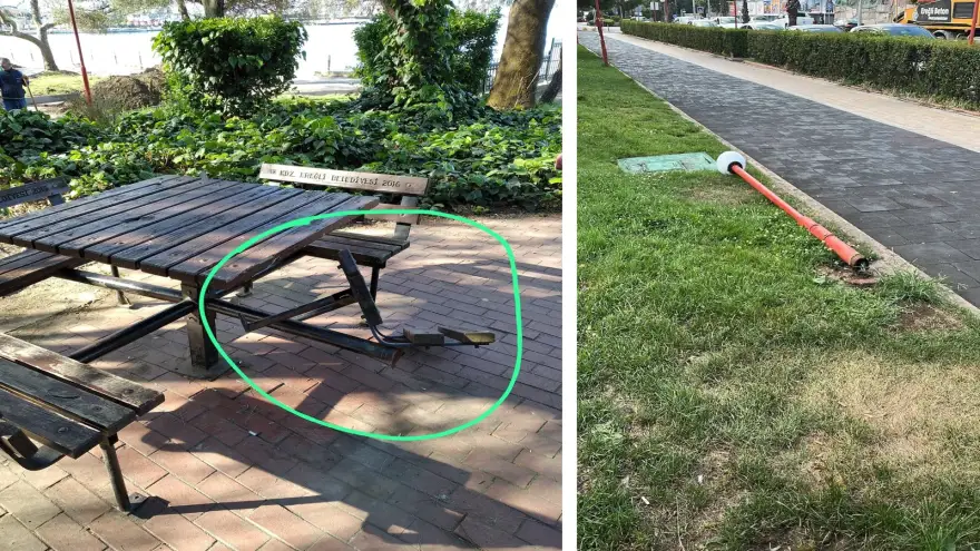 Kdz. Ereğli sahiline, insan eliyle verilen zararlar üzüyor