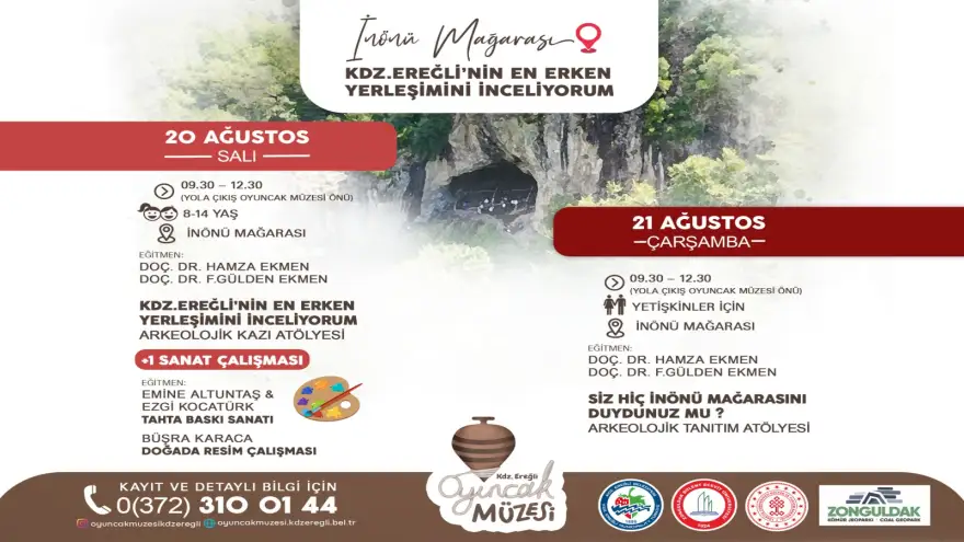 Oyuncak müzesi, kültürel miras yolculuğunu İnönü Mağarası’na yapacak