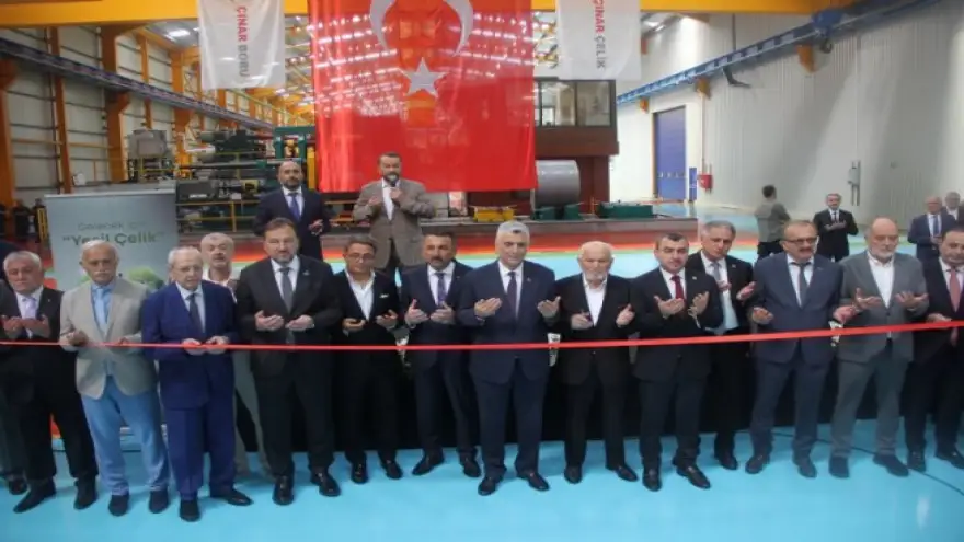 BAKAN BOLAT İSTİHDAMIN ÇINARI OLAN ÇINAR BORU'NUN YENİ TESİSİNİ AÇTI...