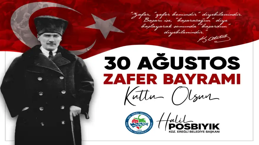30 Ağustos Zafer Bayramı Kutlu Olsun...