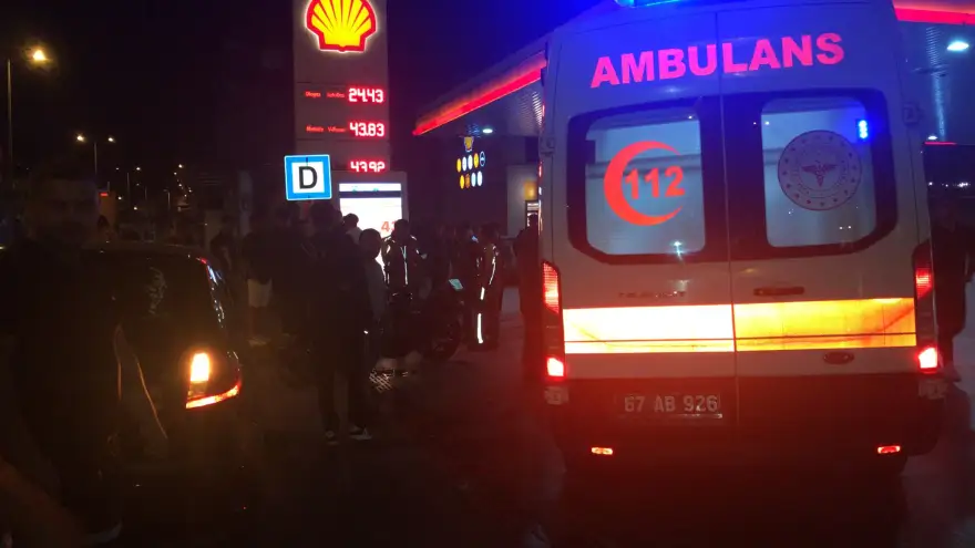 Motosiklet kazalarına bir yenisi daha eklendi..