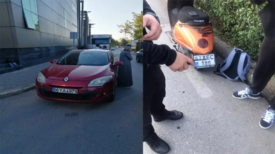 Otomobil ile motosiklet çarpıştı: 1 Yaralı