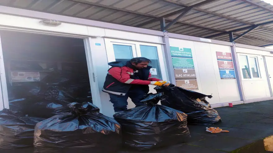 KDZ. EREĞLİ’DE 3 TON ATIK İLAÇ TOPLANDI