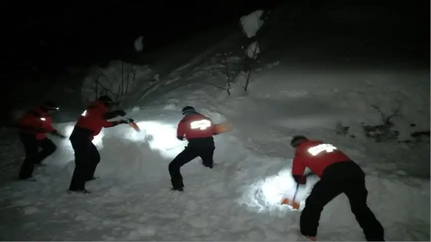 Alaplı'da mahsur kalan 16 Kişi kurtarıldı