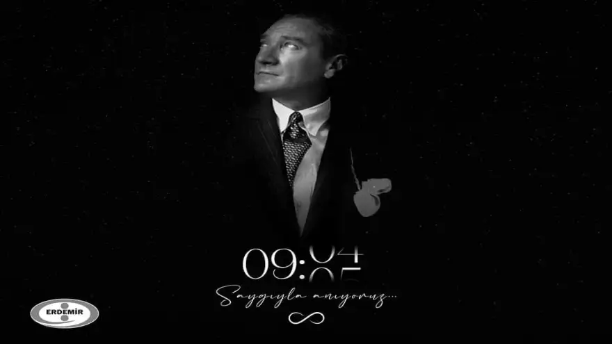 ERDEMİR 10 KASIM İLANI